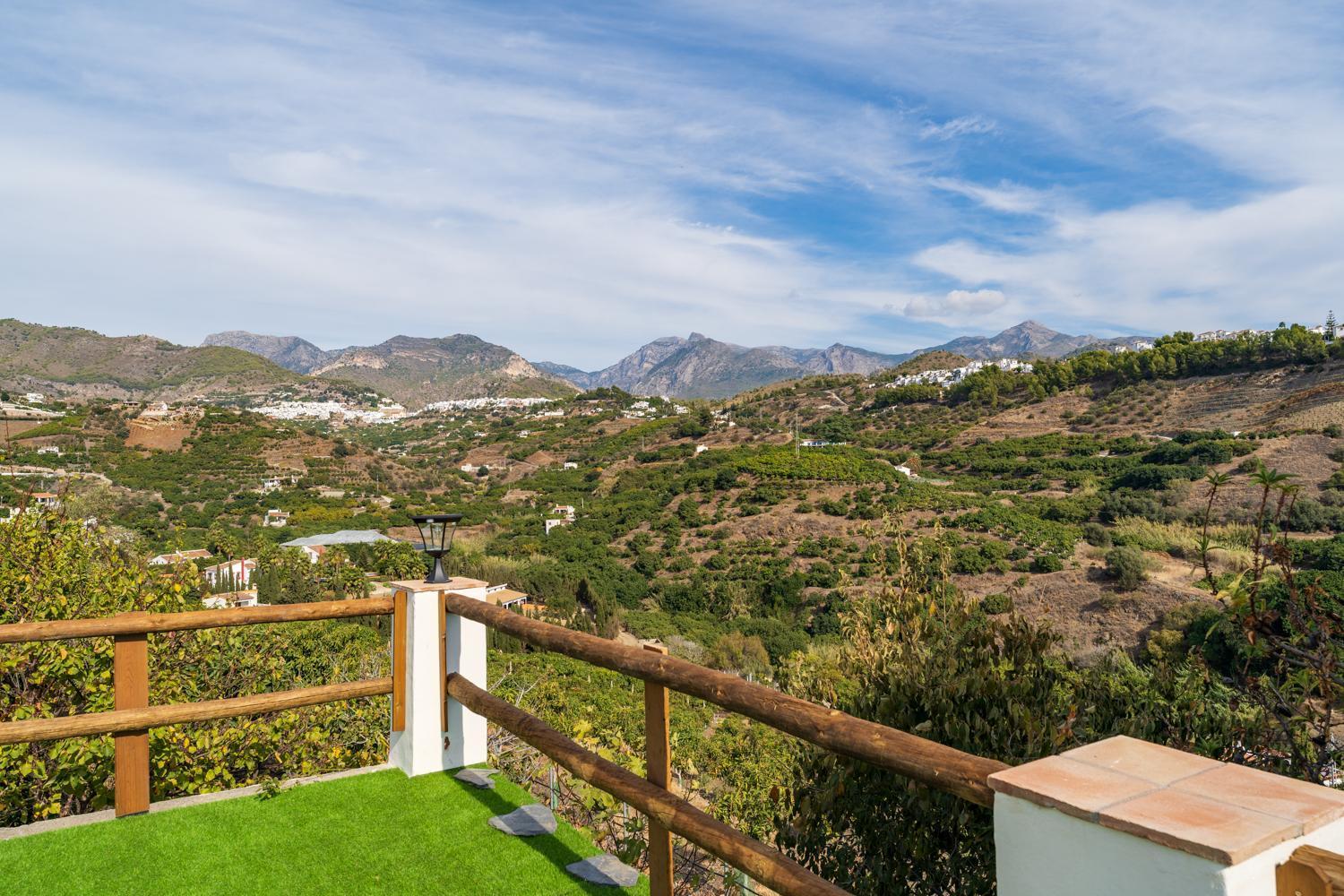 Villa Cortijo Horizonte à Frigiliana Extérieur photo