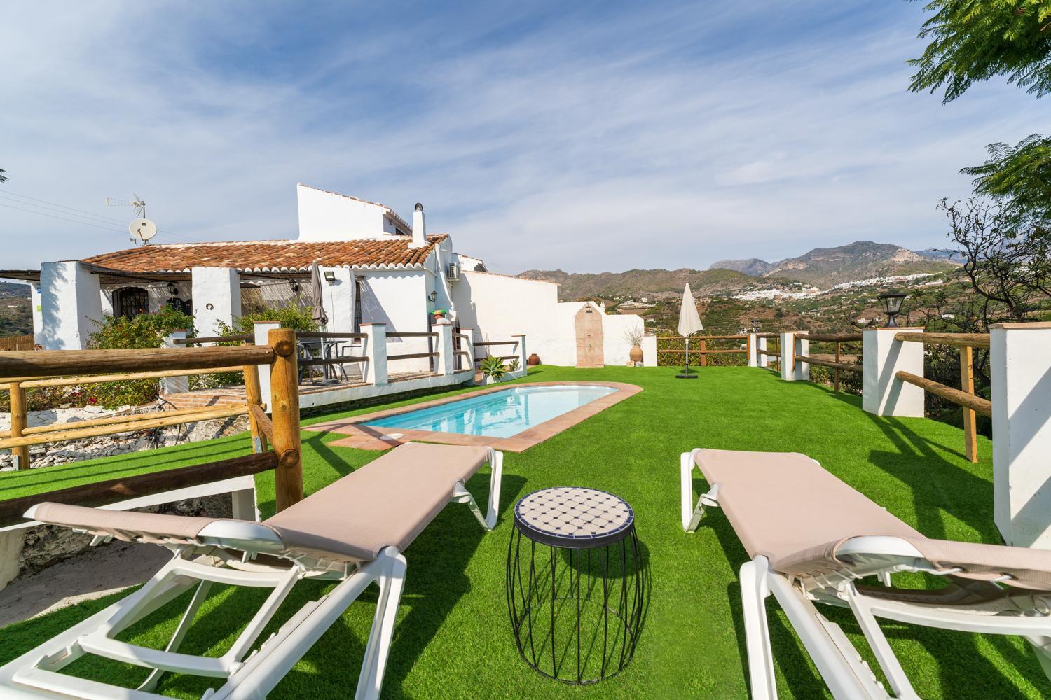 Villa Cortijo Horizonte à Frigiliana Extérieur photo